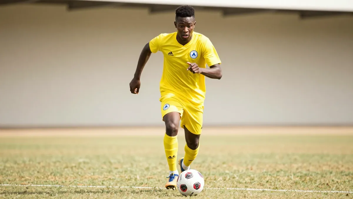 Mamelodi Sundowns have signed 19-year-old midfielder Lazola Maku on a free transfer, making him available for the CAF...